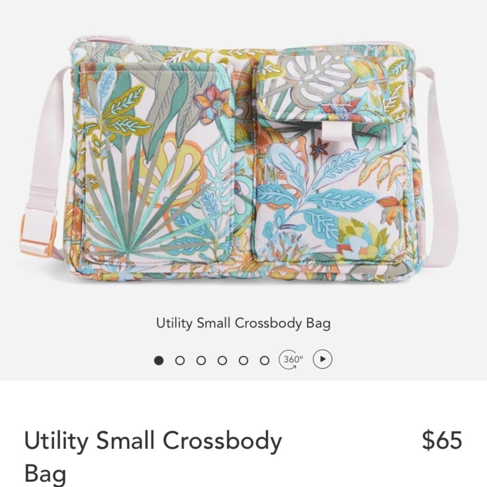 Utility Small Crossbody Bag by Vera Bradley